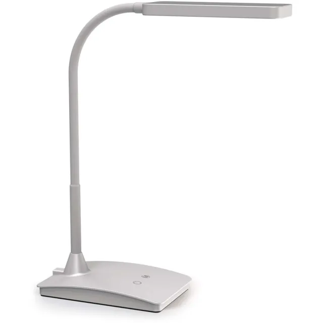 Maul MAULpearly Bureaulamp - LED - Kunststof/Metaal - Zilver - Dimbaar - Touch Bedienbaar - Tafellamp