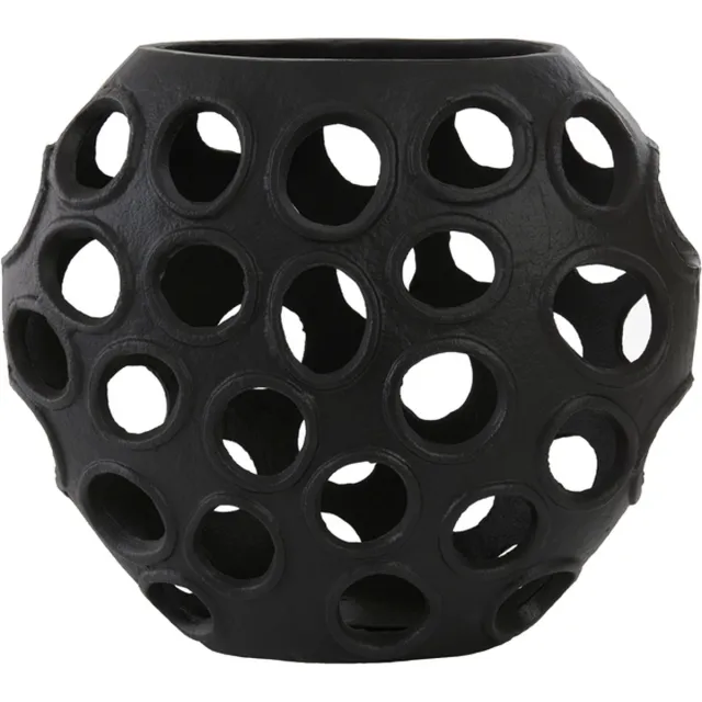 Light & Living Light&living Vaas deco 32x17x27 cm MISOBE mat zwart