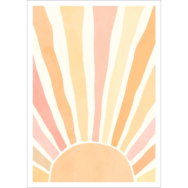 Poster & Frame Poster - Sarah Manovski - Boho Sunrise (30 x 40 cm cm)