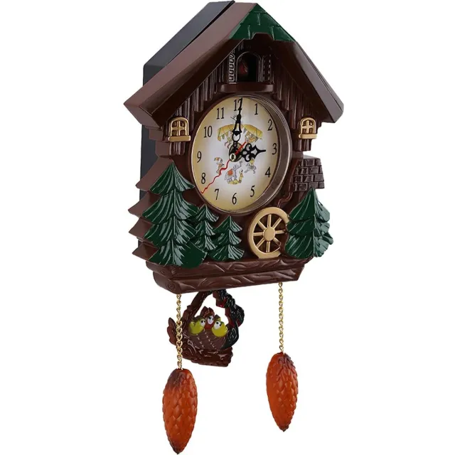 Lexium Store Lexium Koekoeksklok Modern - Minimalistische Koekoeksklok - Koekoek - Cuckoo Clock - Wandklok Hout