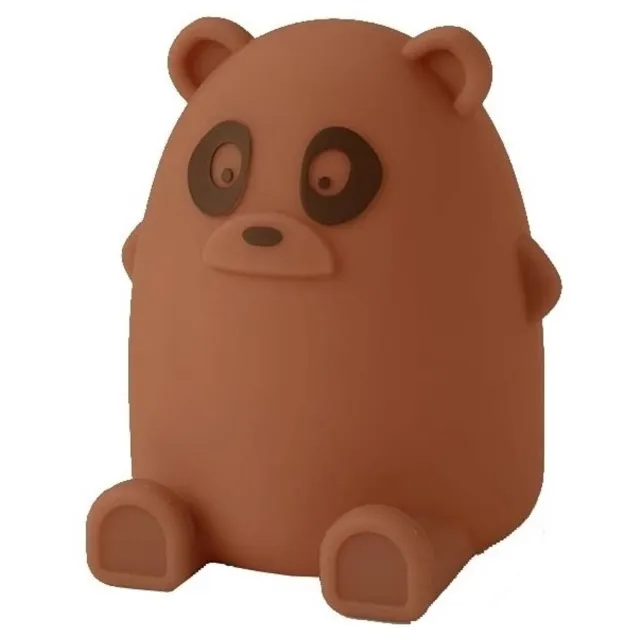 nuuroo Ella siliconen nachtlamp Panda caramel cafe