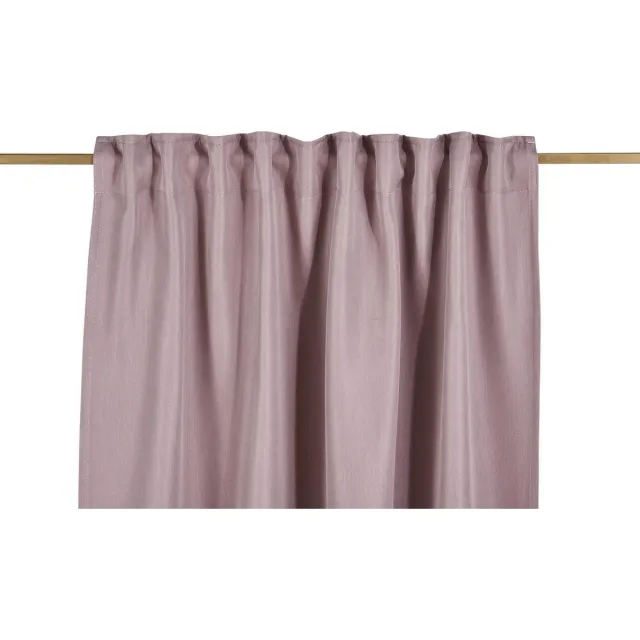 Homing Verduisterend gordijn kant en klaar - Met verborgen lussen - 245x140 cm - Roze - 1 Stuk