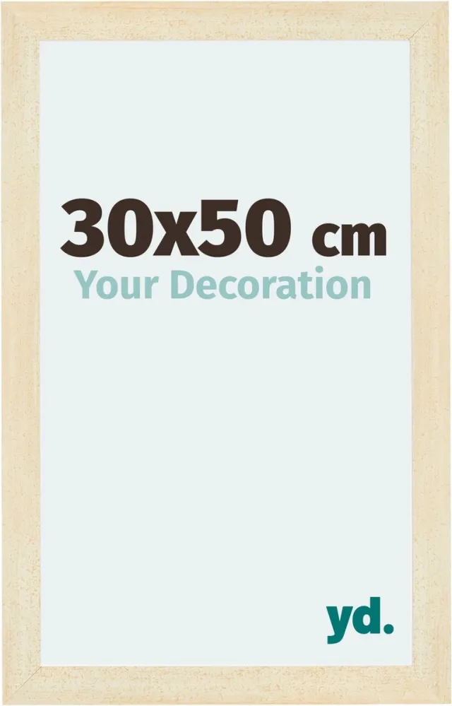 yd. Your Decoration - Fotolijst 30x50 cm - MDF - Zand Geveegd - Mura