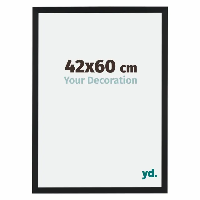 yd. Your Decoration - Fotolijst 42x60 cm - MDF - Zwart Mat - Catania
