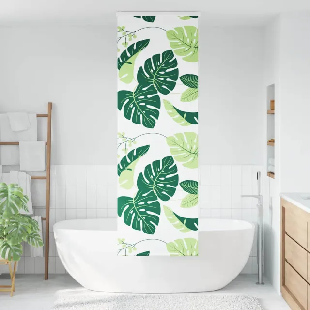 vidaXL Doucherolgordijn met cassette 70x240 cm stofbreedte 66 cm groen
