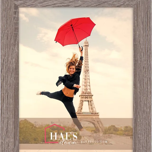 HAES deco Houten fotolijst Paris bruin voor 1 foto formaat 20x25 - SP001205