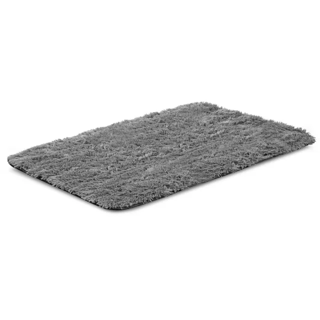 AIO FACTORY Shaggy Vloerkleed - Antislip - Ciemnogrijs