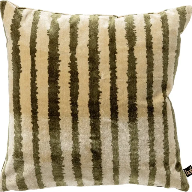 Hoii LORENZO | sierkussen 45x45 cm | Military Olive | groen | multicolor | Hoii | met duurzame kussenvulling Olijfgroen