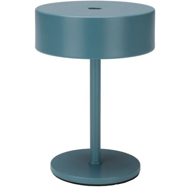 Zuiver draadloze Mini tafellamp (15 x Ø 10 cm) Blauw