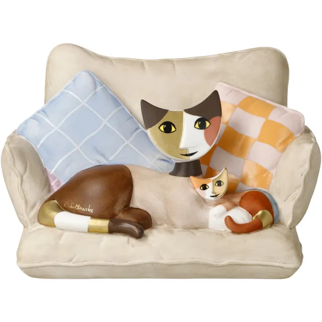 Goebel Rosina Wachtmeister | Decoratief beeld La mamma e Minni | Porselein - 17cm - 2025