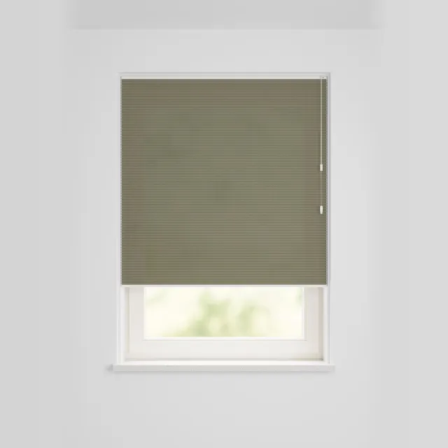 HEMA Plissé Dubbel Transparant Structuur Groen (groen)