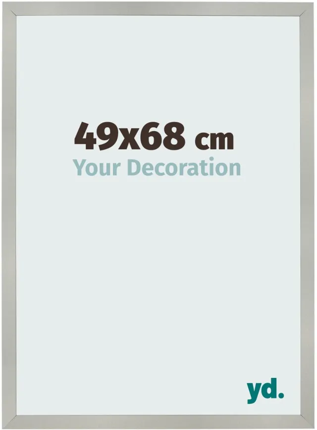 yd. Your Decoration - Fotolijst 49x68 cm - MDF - Zilver Mat - Bologna