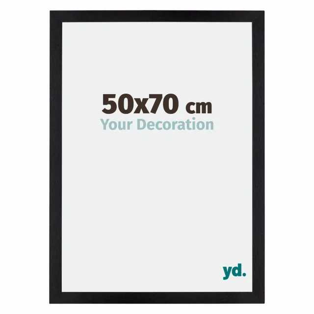 yd. Your Decoration - Fotolijst 50x70 cm - MDF - Zwart Mat - Mura