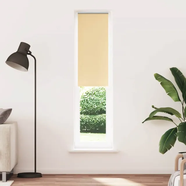 vidaXL Rolgordijn verduisterend 55x210cm stofbreedte 50,7 cm polyester Beige