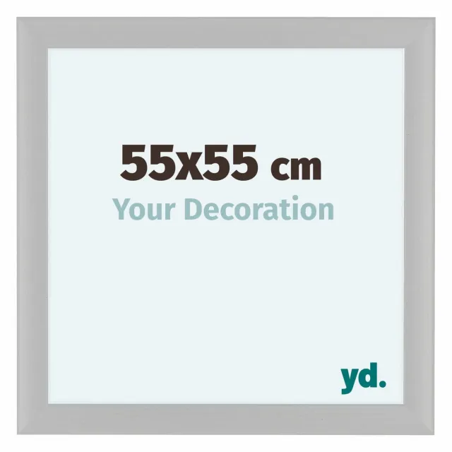 yd. Your Decoration - Fotolijst 55x55 cm - MDF - Wit Houtnerf - Como