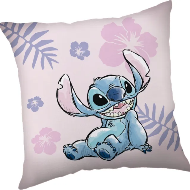 Lilo & Stitch Disney Lilo & Stitch Sierkussen, Chill - 40 x 40 cm - Polyester Blauw