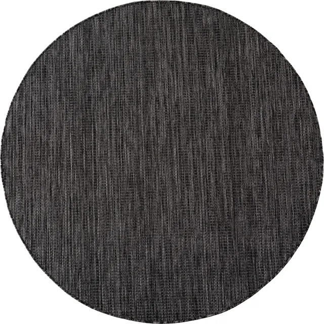Ayyildiz Buitenkleed Mira (rond, zwart 1450) - ⌀ 120 cm