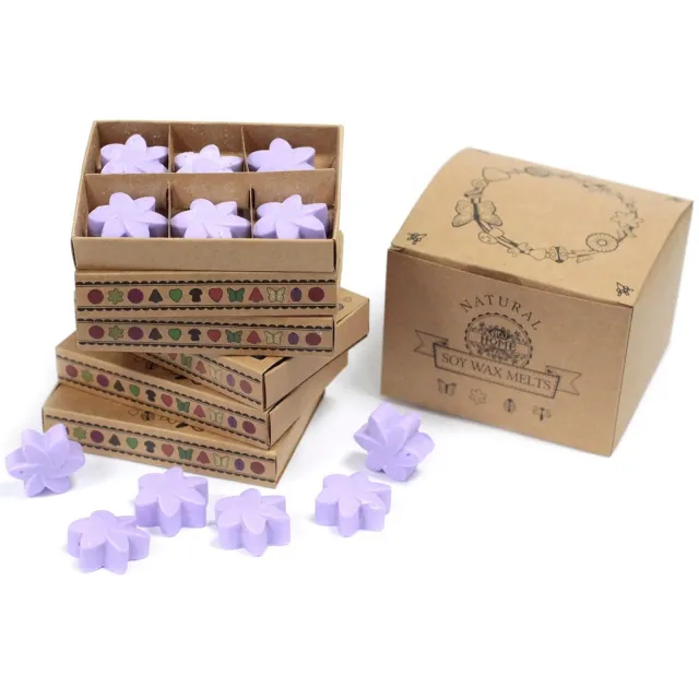 Ancient Wisdom Gift Set of 6 Wax Melts - Lavender Fields multicolor