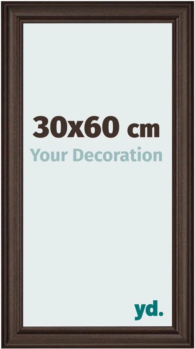 yd. Your Decoration - Fotolijst 30x60 cm - MDF - Eiken Donker - Lazio