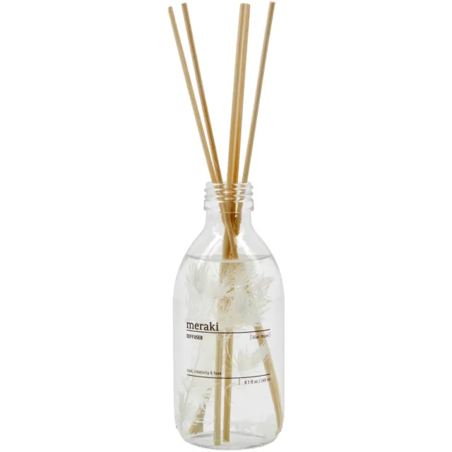 Meraki geurstokjes Lilac Muse (240 ml) Transparant