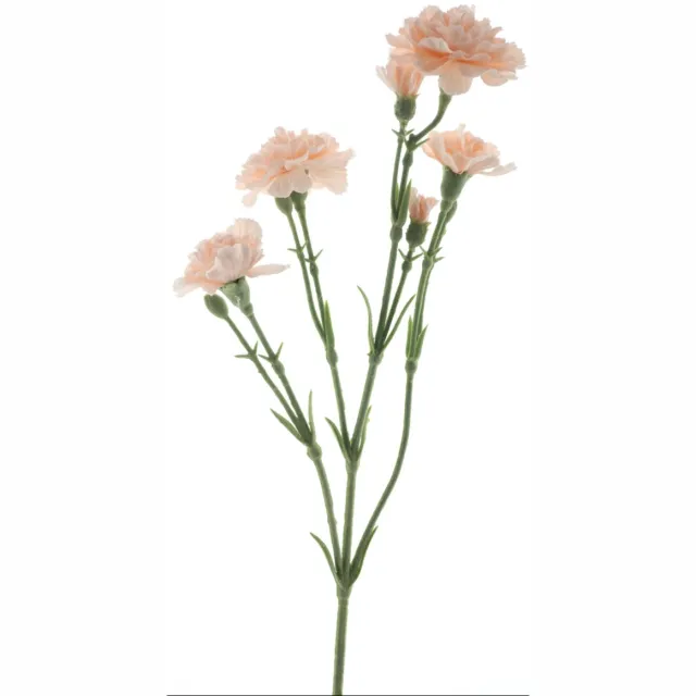 Erutan avon Dianthus Charly lt peach 62 cm kunstbloem Erutan Avon oranje