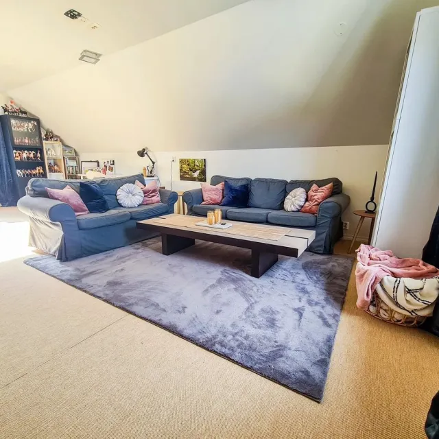 OZ HOME Fluffy Tapijt 160x230 cm - Donker Grijs - Antraciet - EXTRA Zacht - Vloerkleed - Tapijten Woonkamer - Slaapkamer - Kerstcadeau