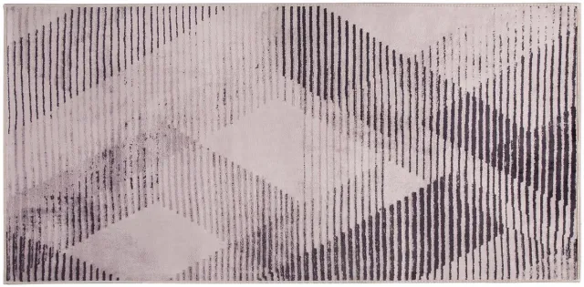 Beliani KALE - Laagpolig vloerkleed - Roze - 80 x 150 cm - Polyester