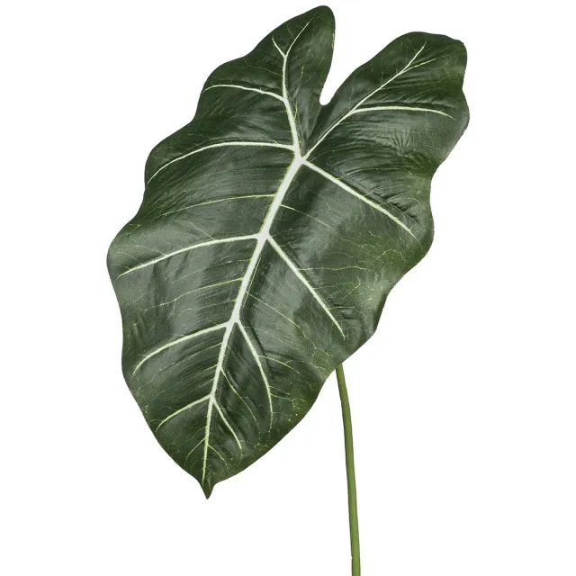Gasper Alocasiablad Groen 58 cm - Kunstplanten