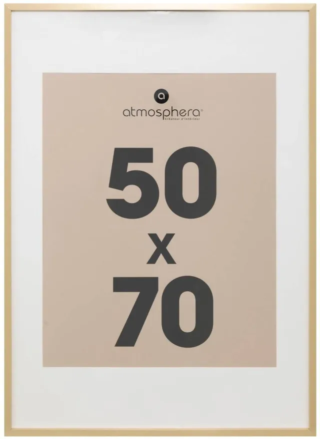 Atmosphera Créateur d'intérieur® Houten fotolijst 50x70 cm MANU doré