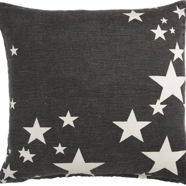 KAAT Amsterdam Night Sky - Sierkussen - 45x45 cm - Antraciet