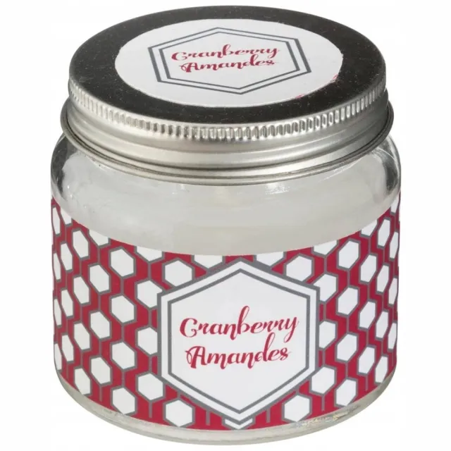 Atmosphera Geurkaars Cranberry Amandel 65g - Sfeervol Huisparfum