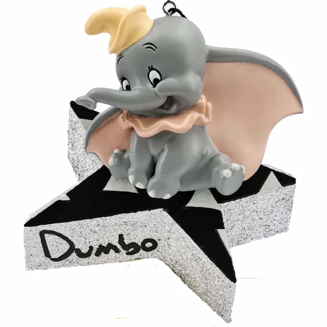 Kurt S. Adler Ornament disney Dombo kunststof h10 cm Transparant