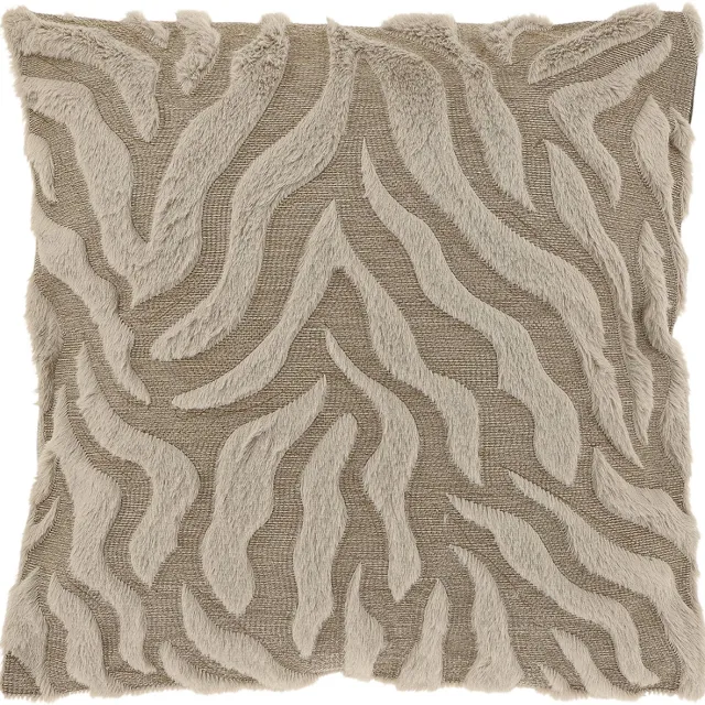 Unique Living Sierkussen Fenna 45x45cm - Chateau Grey Grijs