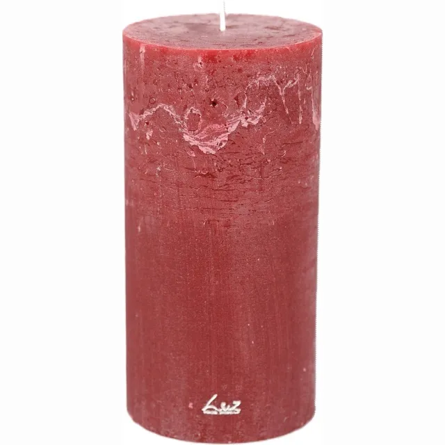 LUZ Rasteli Luz Your Senses Stomp Kaars Rood D 10 cm H 20 cm