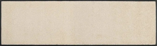 Ibenzoa Wasbare antislip deurmat voor binnen en buiten gebruik, 35x120 cm Champagne