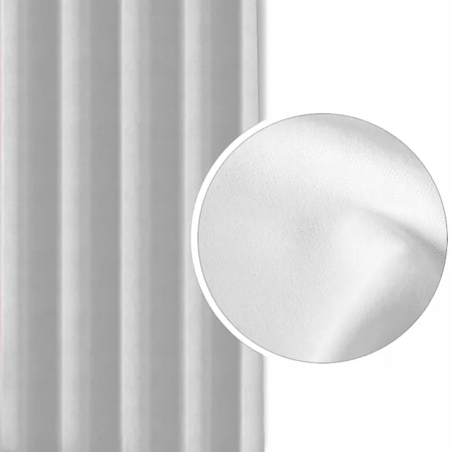 PRESTIQUA Merkloze Verduisterende Gordijn - Wit, 100x340 cm