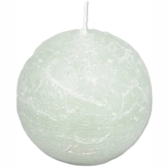 Rasteli Luz Your Senses Kaars-Bolkaars Licht Groen D 8 cm