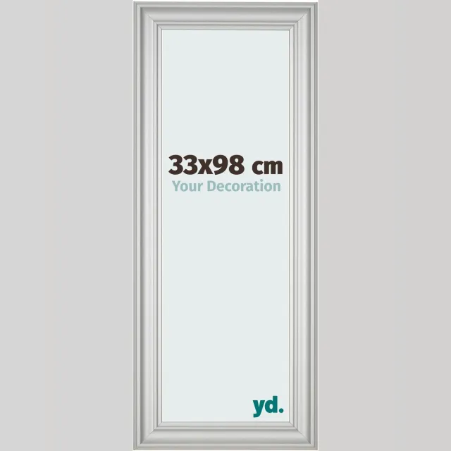 yd. Your Decoration - Fotolijst 33x98 cm - MDF - Zilver Mat - Lazio