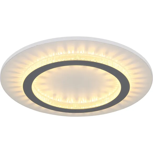 Globo Plafonniere - wit - JAYDEN - metaal - Ø 35cm - LED - 48042-24W - Globo