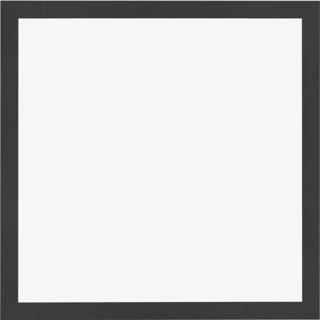 Dutch Frame Factory Fotolijst 40x40 cm - MDF - Zwart Houtnerf - Benno
