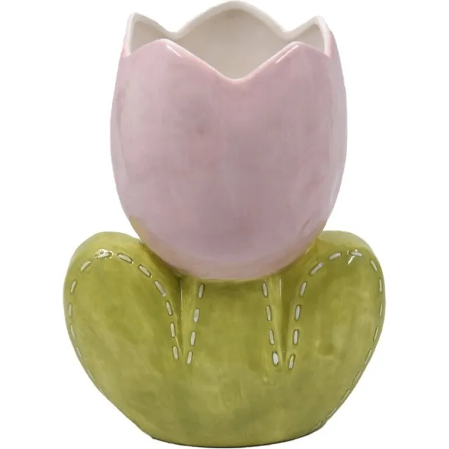 Homebound by Kolony HomeBound by KY | Vaas keramiek tulp | bloemenvaas tulp Multi