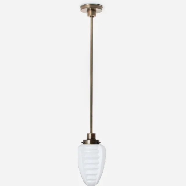 Coloured by Art Hanglamp Parole 20's Brons - Art Deco Trade