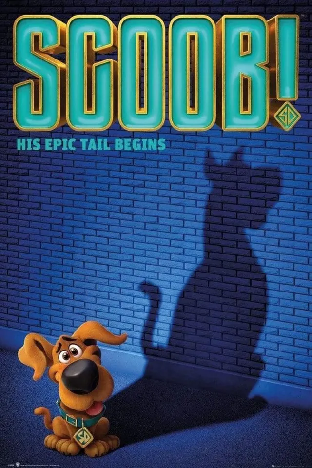 ABYSTYLE GBeye Poster - Scoob One Sheet - 91.5 X 61 Cm - Multicolor Divers