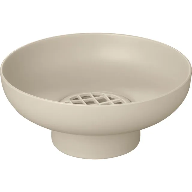 Blomus Miyabi Vaas Nomad Laag | Bruin | Keramiek Beige