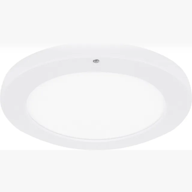STRÜHM OLGIERD - LED Plafondlamp met Bewegingssensor + Dag en Nacht Sensor - 18W - 2310 Lumen - Aanpasbare Kleur CCT - 360° Zichthoek - Opbouw/Inbouw - Rond - Mat Wit - 225 mm