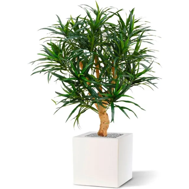 maxifleur Kunstplanten Draceana Reflexa Anita kunstplant 95cm Groen