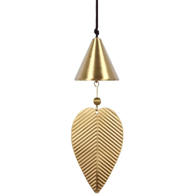Ibenzoa Japanse Vintage Koperkleurige Windgong voor Tuin en Terras Decoratie goud