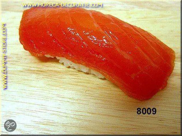 MilaNNE Nigiri Sushi Sake (Zalm) dummy Rood