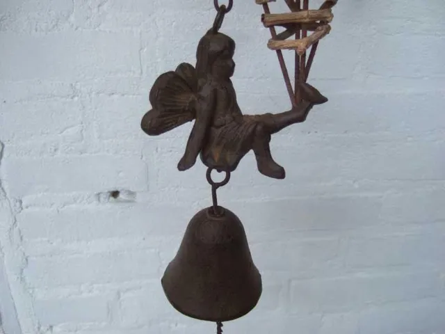 Sommerfield Home Decorations Deurbel gietijzer elf bruin