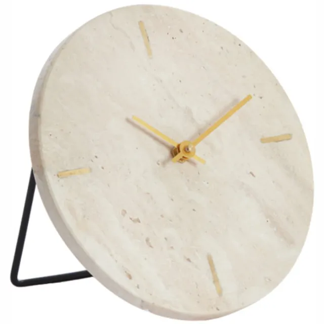 Light & Living Klok JENAY - Bruin - 20x1.5x20 cm